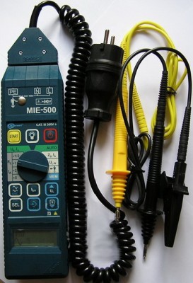 Электроизмерение прибором MIE-500